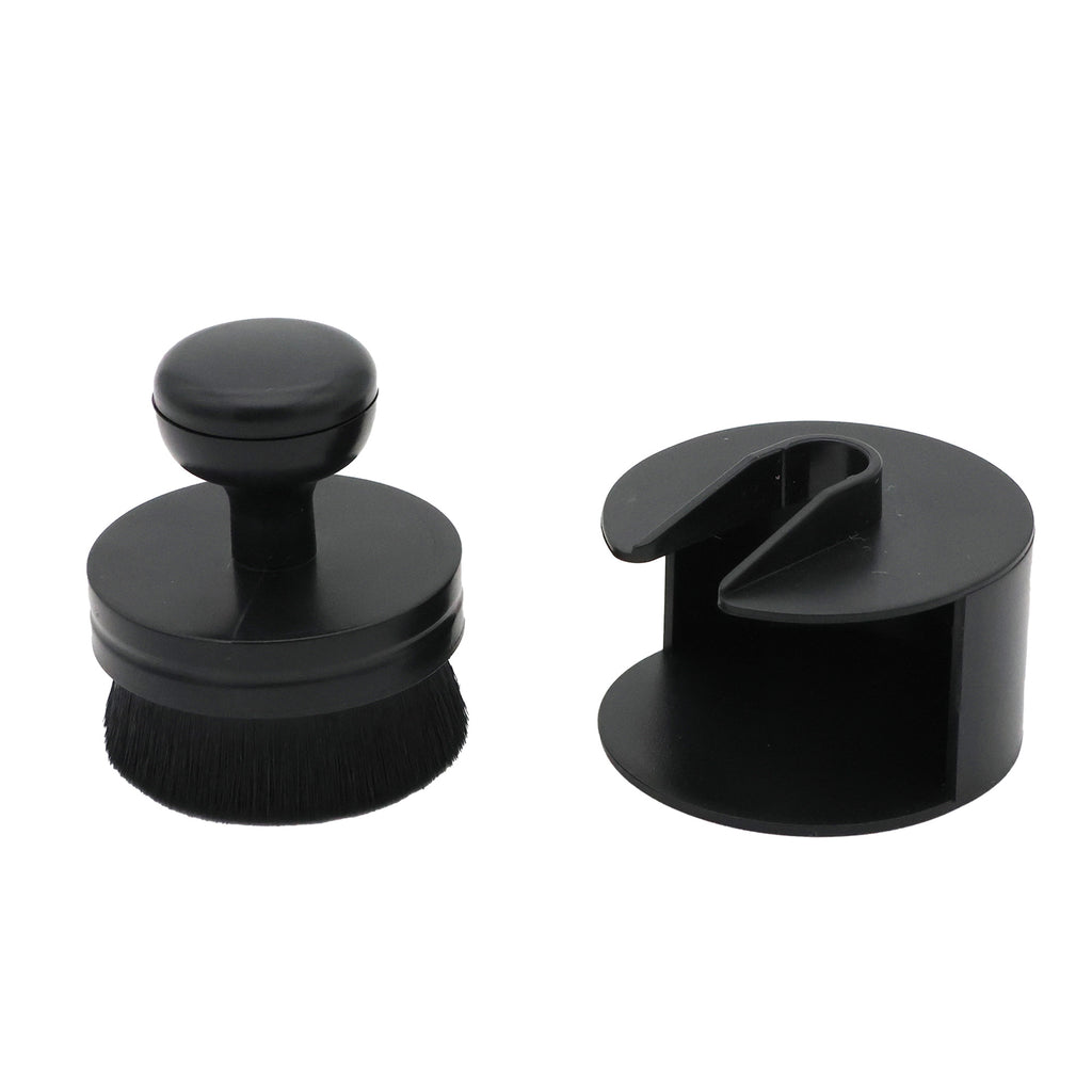 Palm Sweeper Detail Brush with Rack, Box of 24