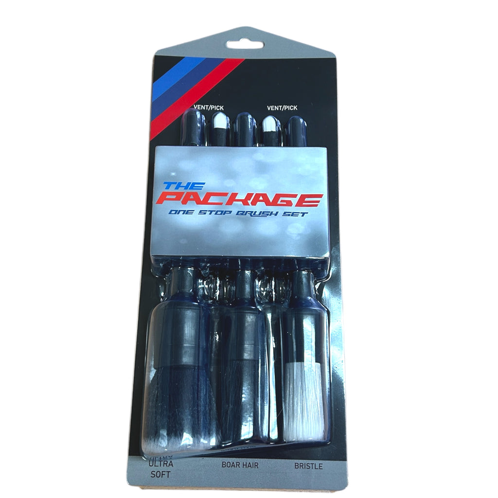 The PACKAGE Detailing Brush Set