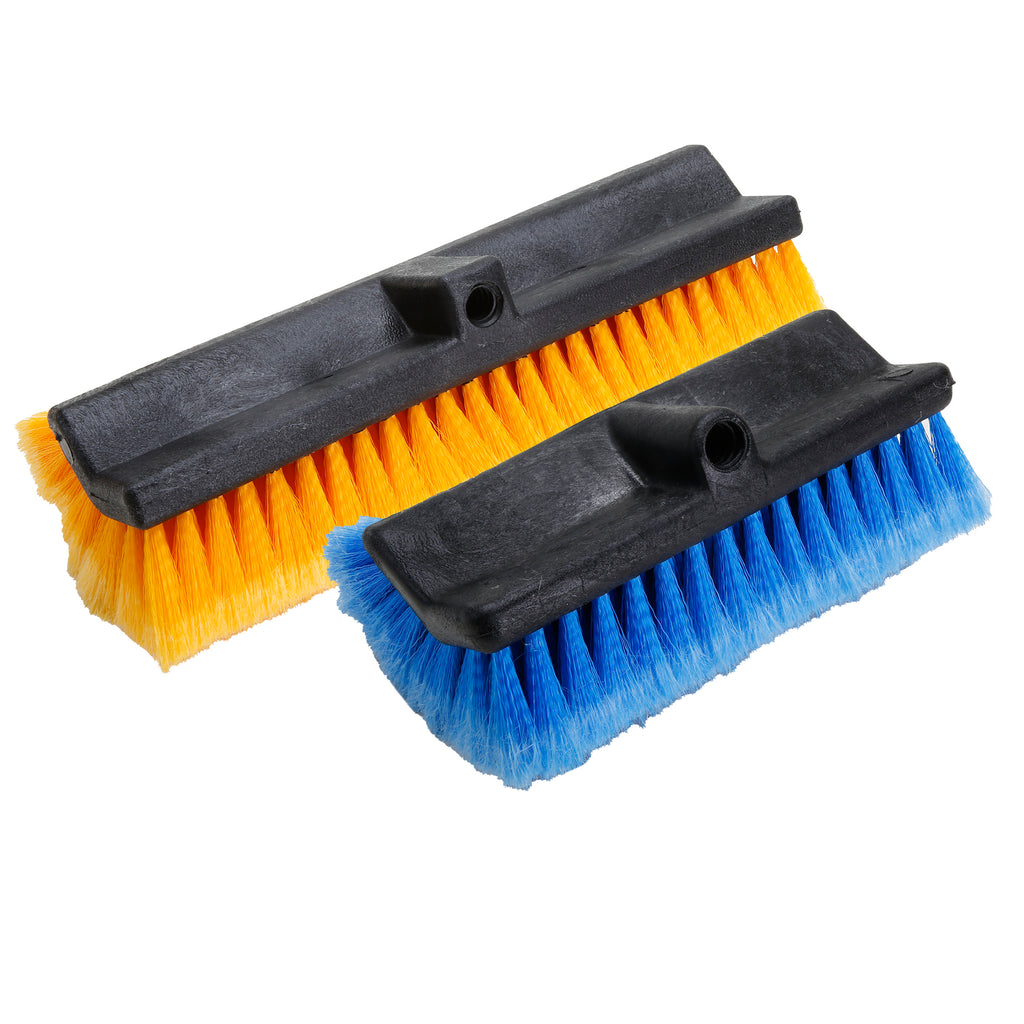 Bi-Level Flow-Thru Truck Brush Head