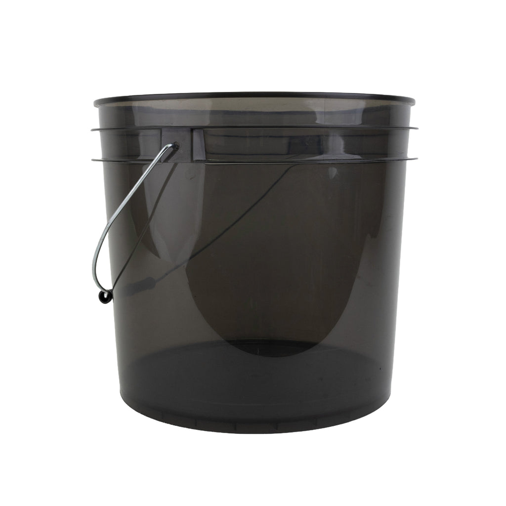 Transparent Bucket, 3.5 Gallon, Pack of 12
