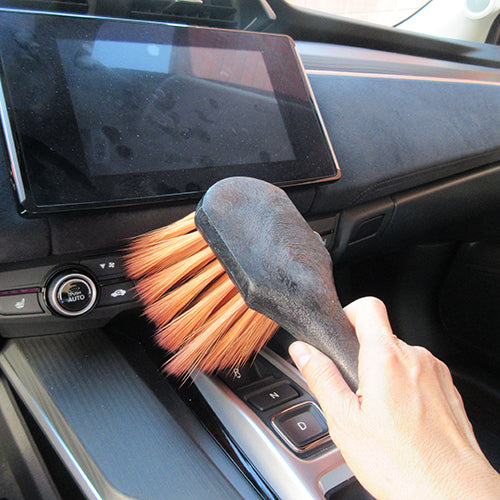 Soft PBT Bristles Interior Brush
