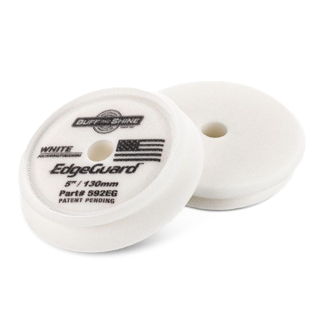 Buff and Shine EdgeGuard Foam Pad, White, Polishing/Finishing