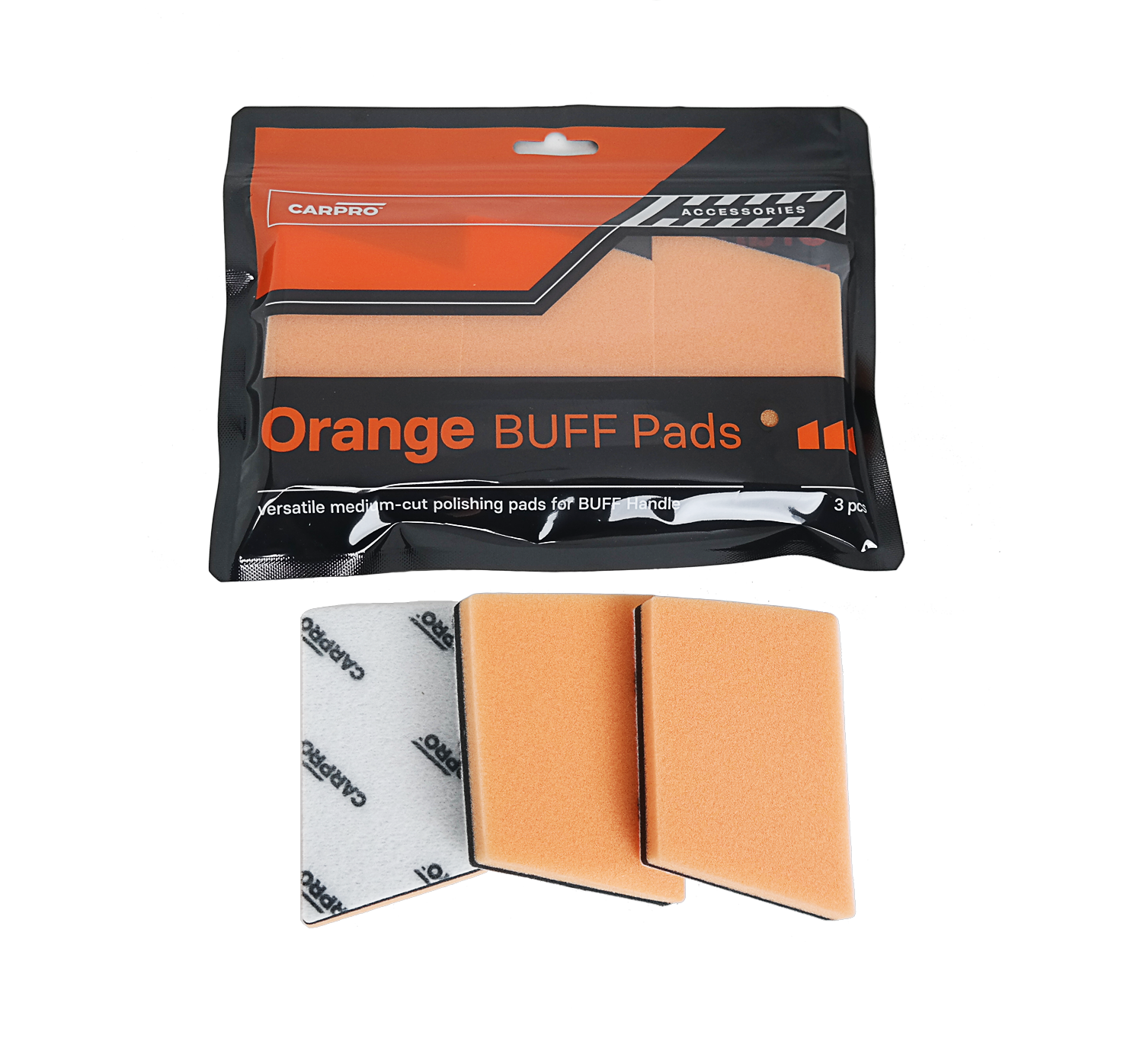 CARPRO Orange BUFF Pad 3pc Set *New*
