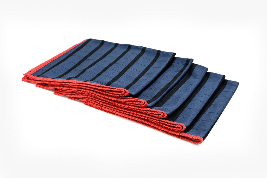 CASE [Carbon Glass Towel] - Microfiber Window & Mirror Towel (16"x16")