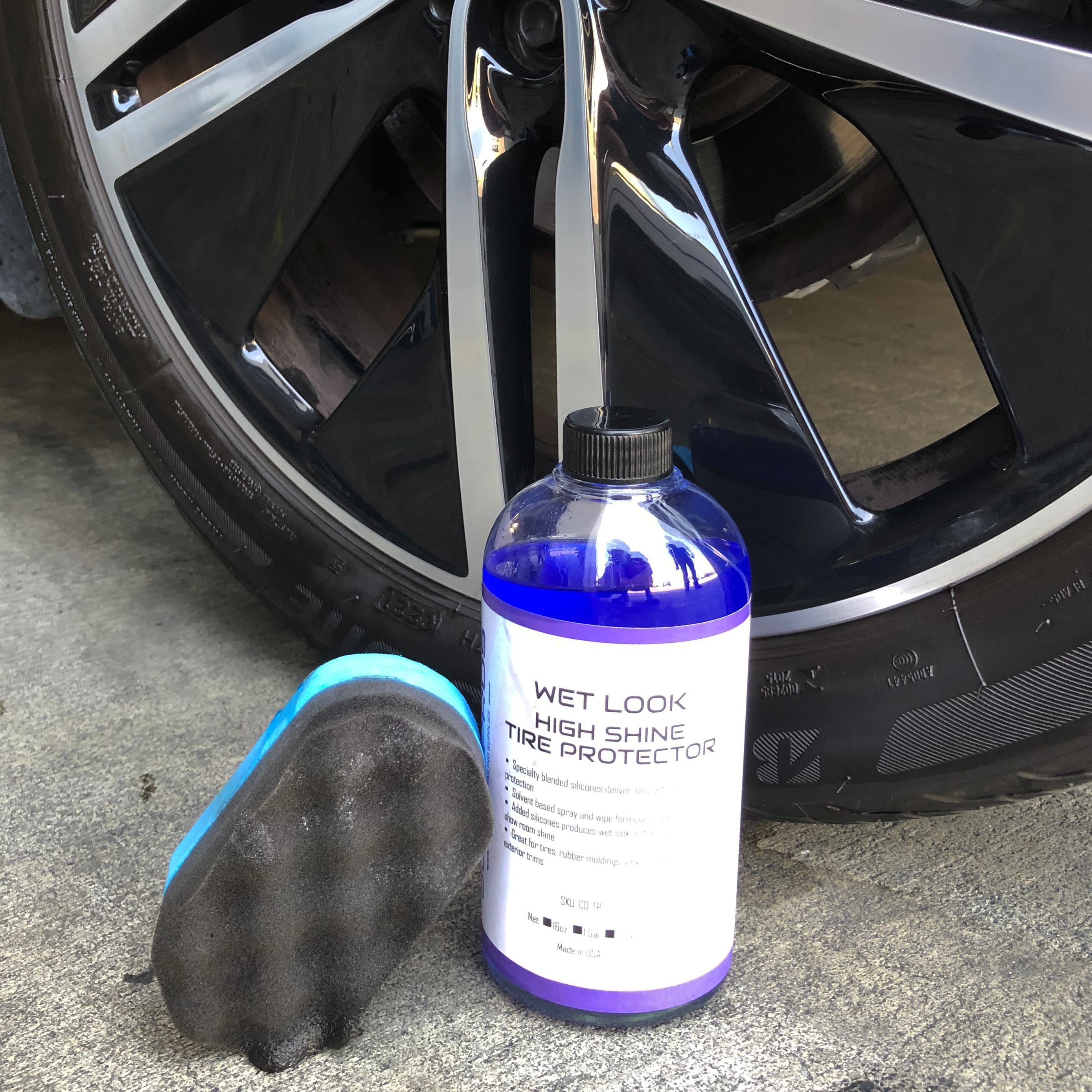Wet Look High Shine Tire Dressing 16 Oz. | 6 Bottles