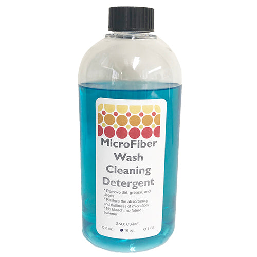 Microfiber Wash Cleaning Detergent 16 Oz. | 6 Bottles