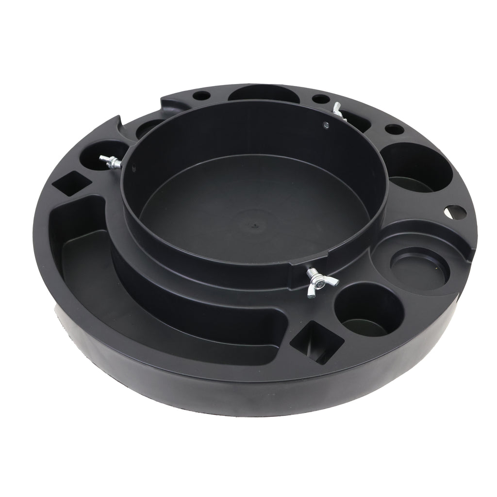 Rolling Bucket Dolly with Organizer Tray