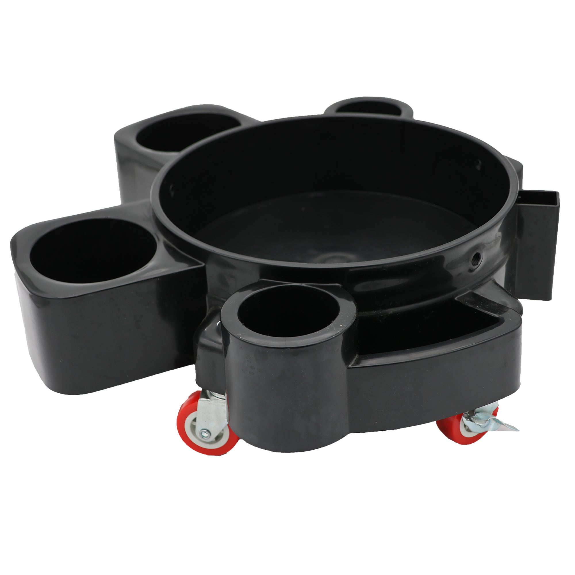 Rolling Bucket Dolly with Bottle Holders