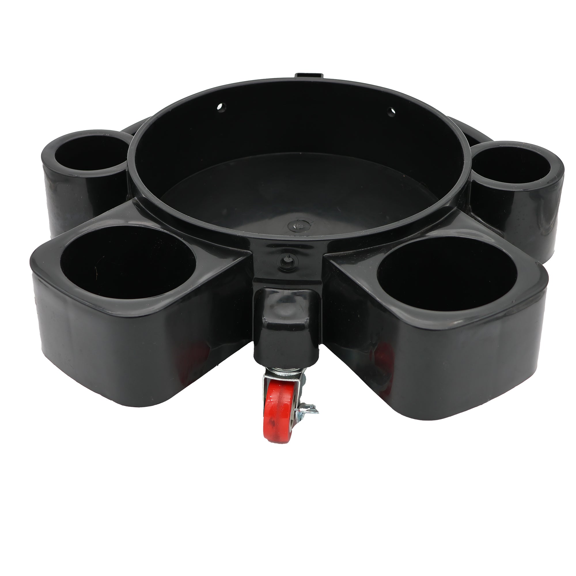 Rolling Bucket Dolly with Bottle Holders