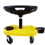 Adjustable Detailing Seat with Storage Tray
