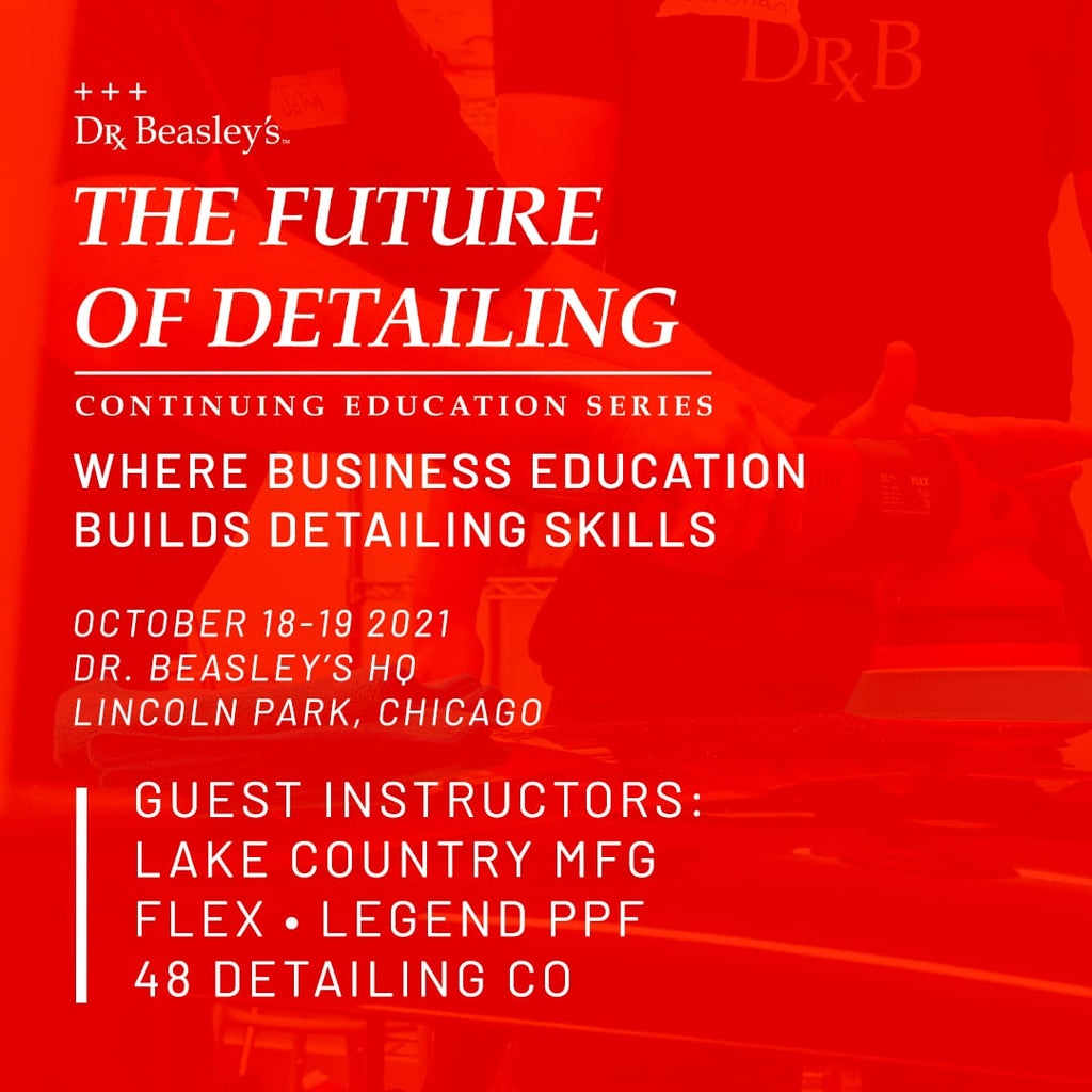 Future of Detailing Clinic — 101 (October 2021 Class)