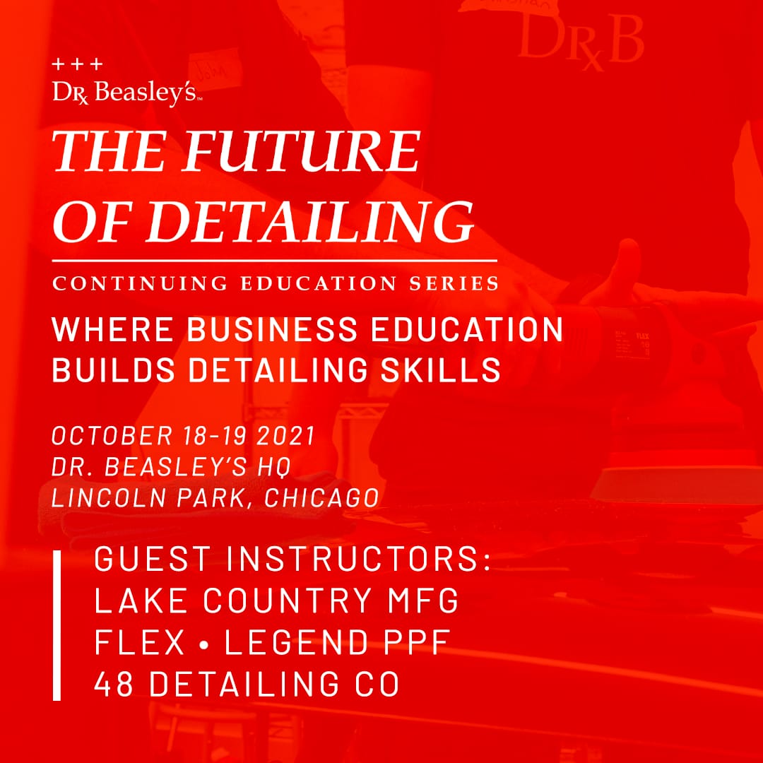 Future of Detailing Clinic — 101 (October 2021 Class)