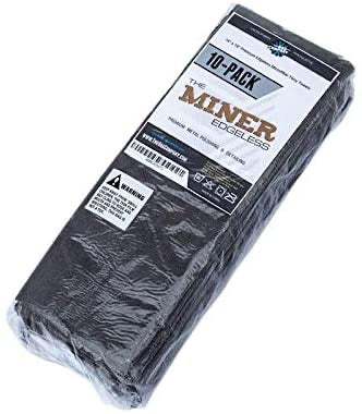Towel Miner Gray (Pack of 10)