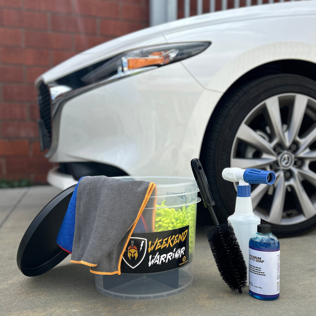 Weekend Warrior Car Wash Bucket Kit
