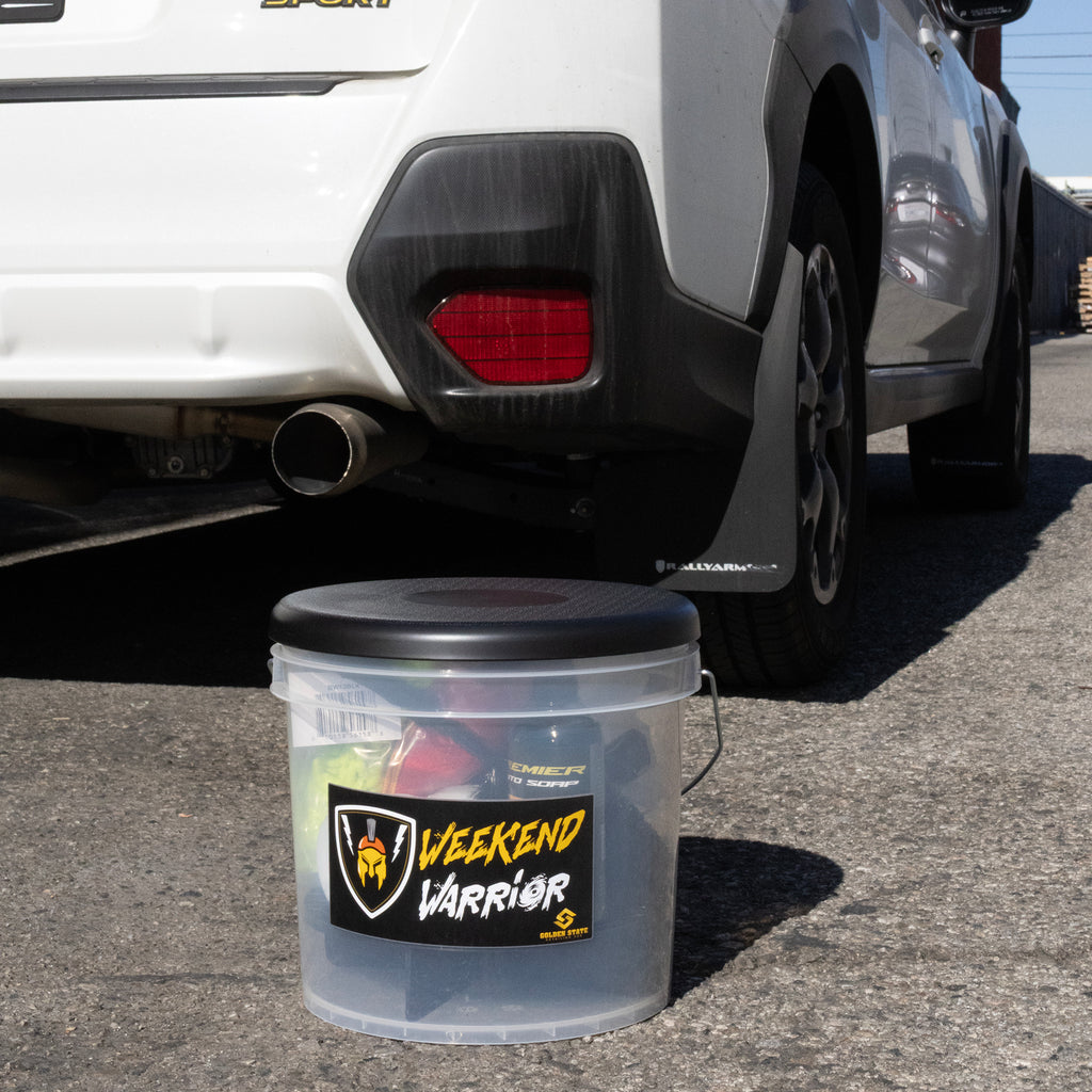Weekend Warrior Car Wash Bucket Kit