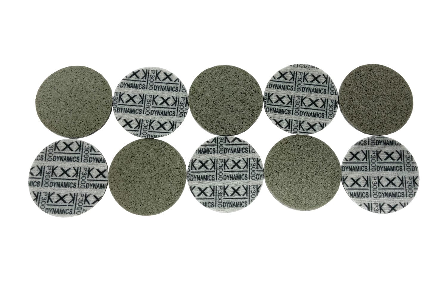 [P-3000]  2" Sanding Discs (3000 Grit) by KxK Dynamics - 10 pack