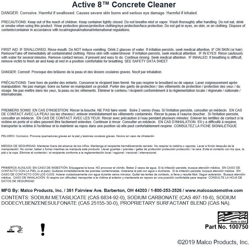 Active 8™ Concrete Cleaner