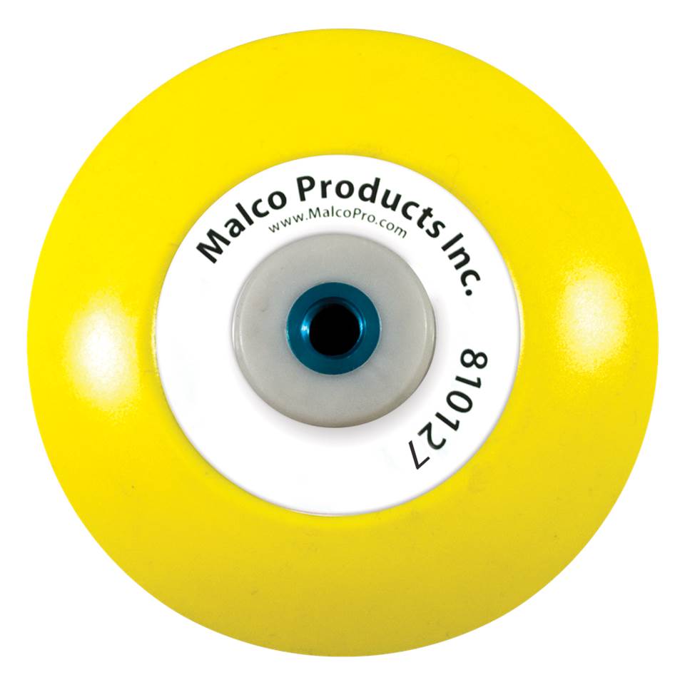 Malco® 7" Yellow Foam Backing Plate