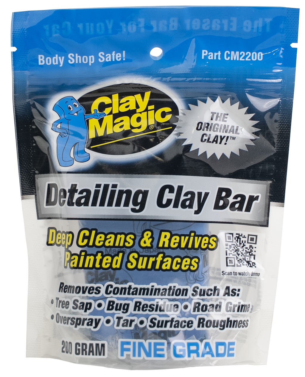 Clay Magic® Blue Detailing Clay Bar - Fine Grade