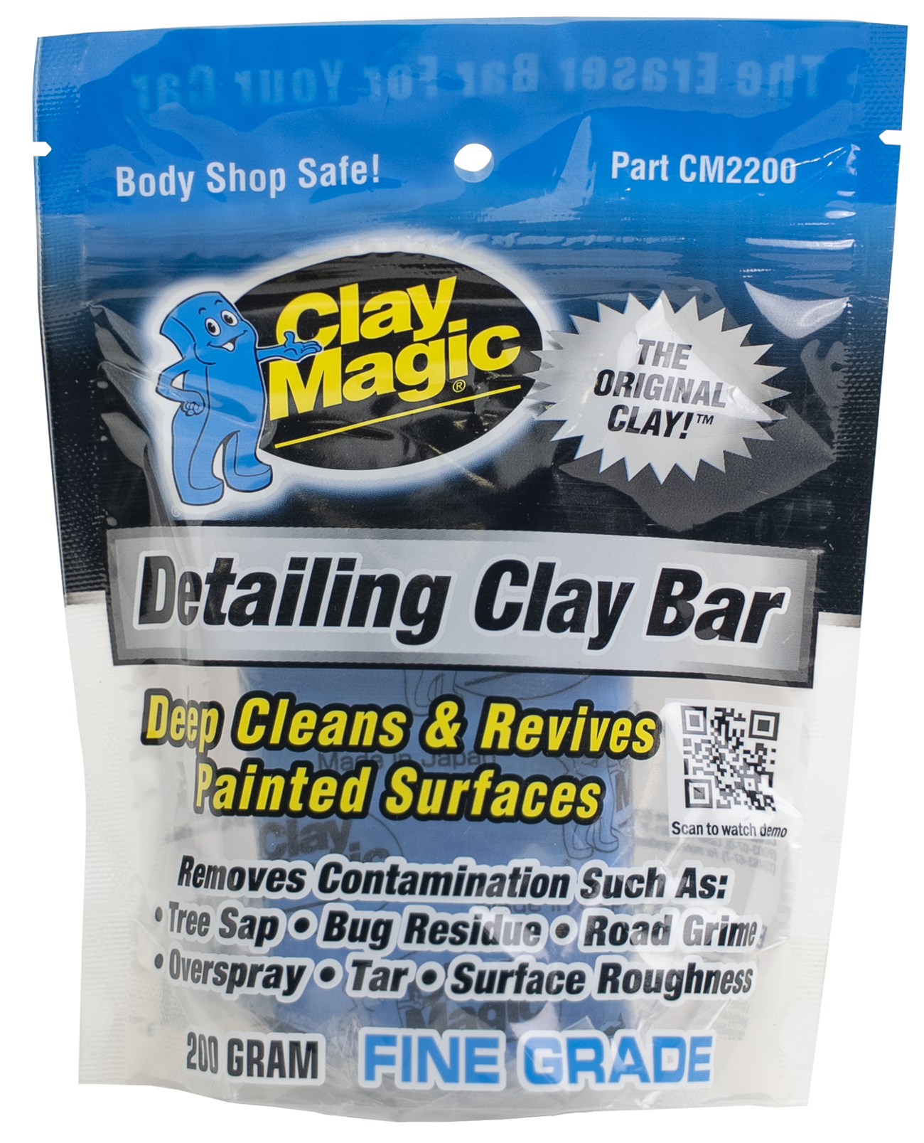 Clay Magic® Blue Detailing Clay Bar - Fine Grade