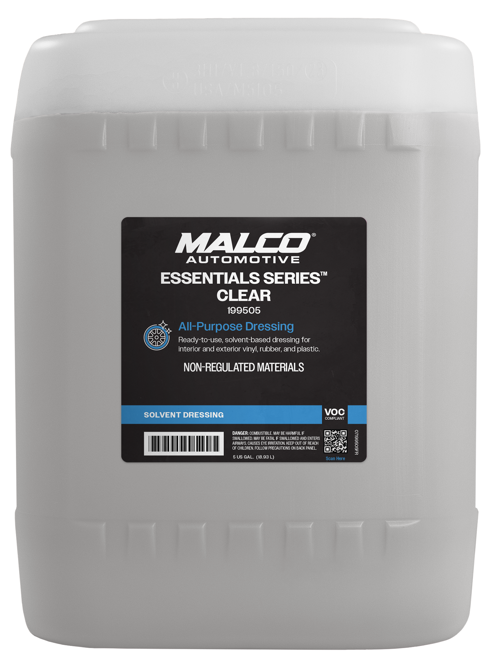 Essentials Series Clear Solvent-based Dressing