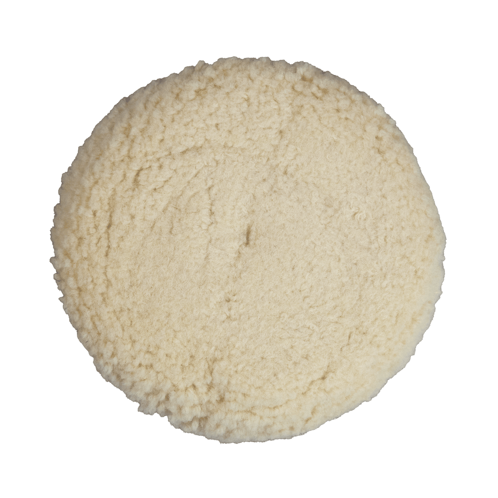 White Wool Heavy Cut Buffing Pad