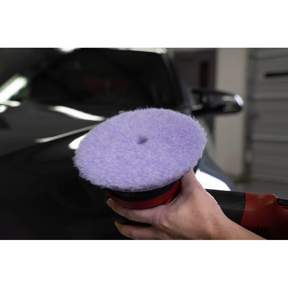 Epic® Purple Foamed Wool Heavy Duty Buffing Pad