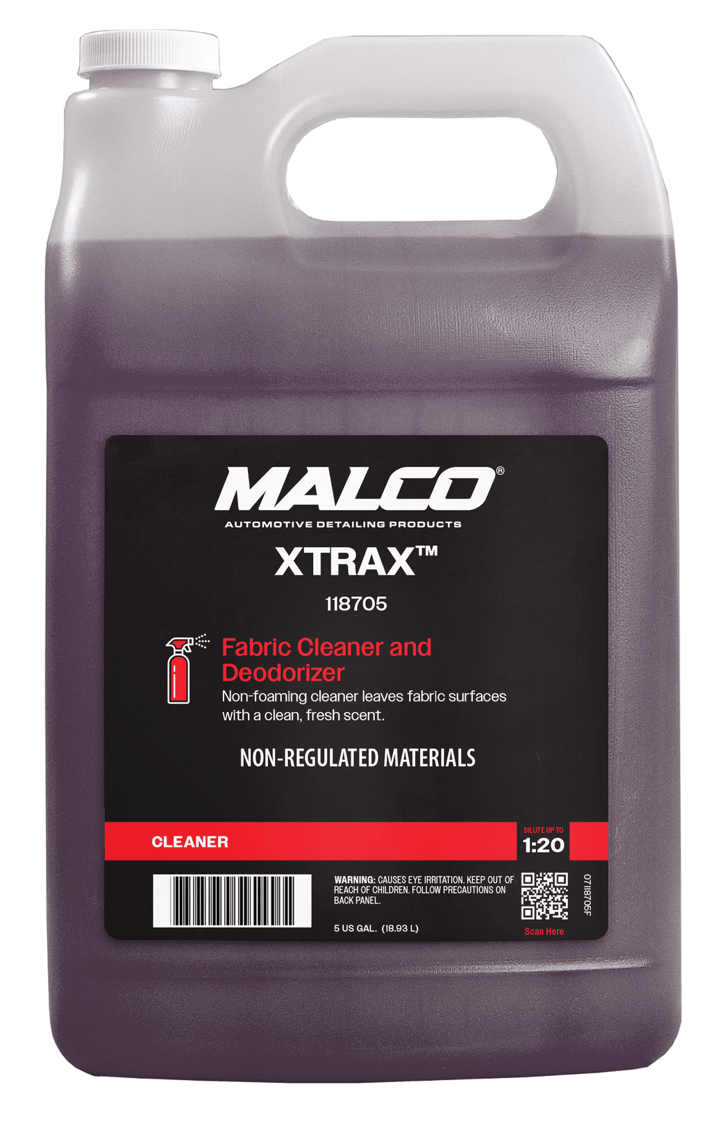 Xtrax™ Liquid Fabric Cleaner & Deodorizer