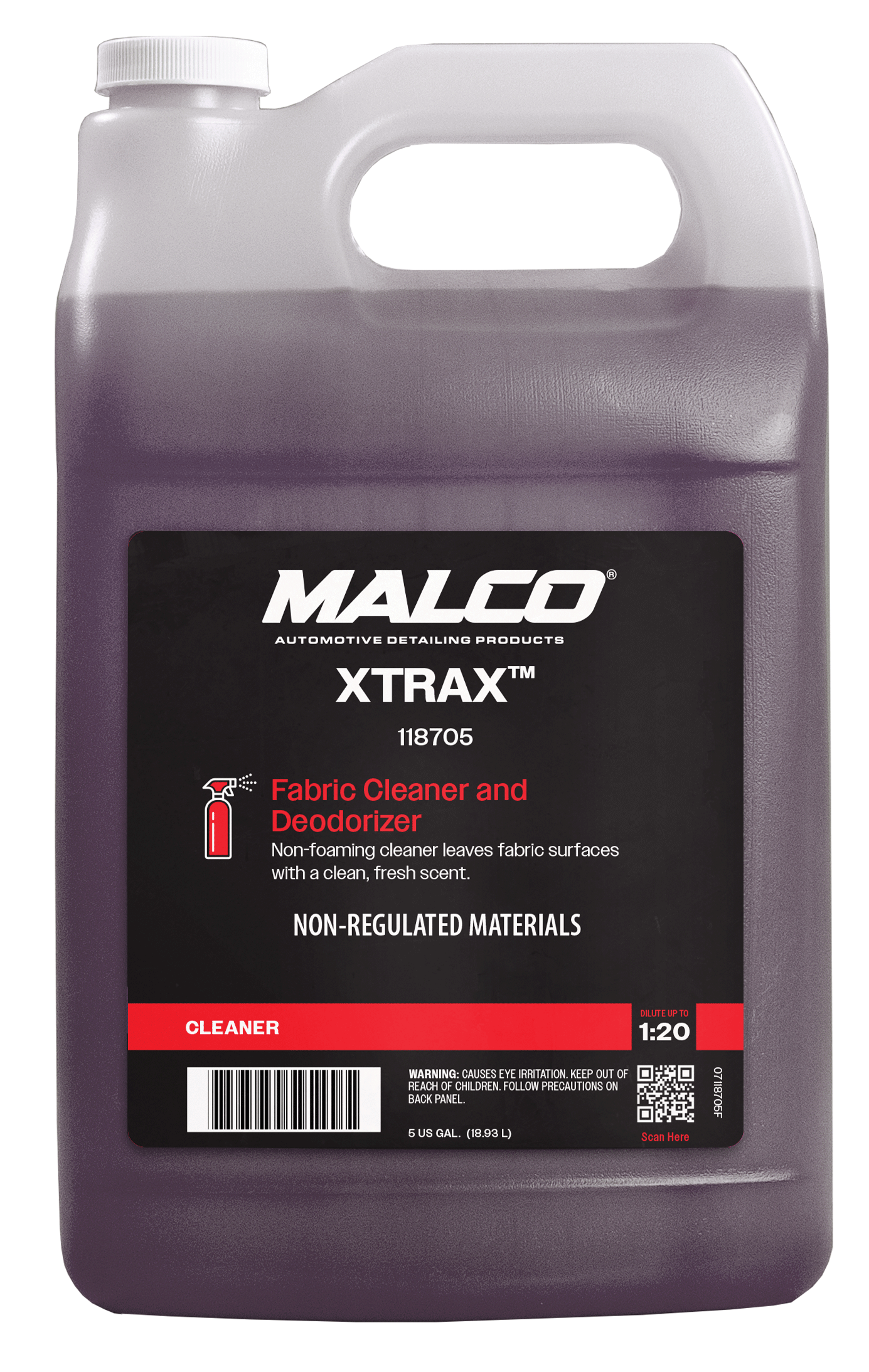Xtrax™ Liquid Fabric Cleaner & Deodorizer