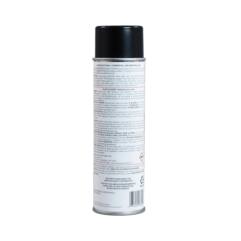 Ammonia Free Glass Cleaner Aerosol