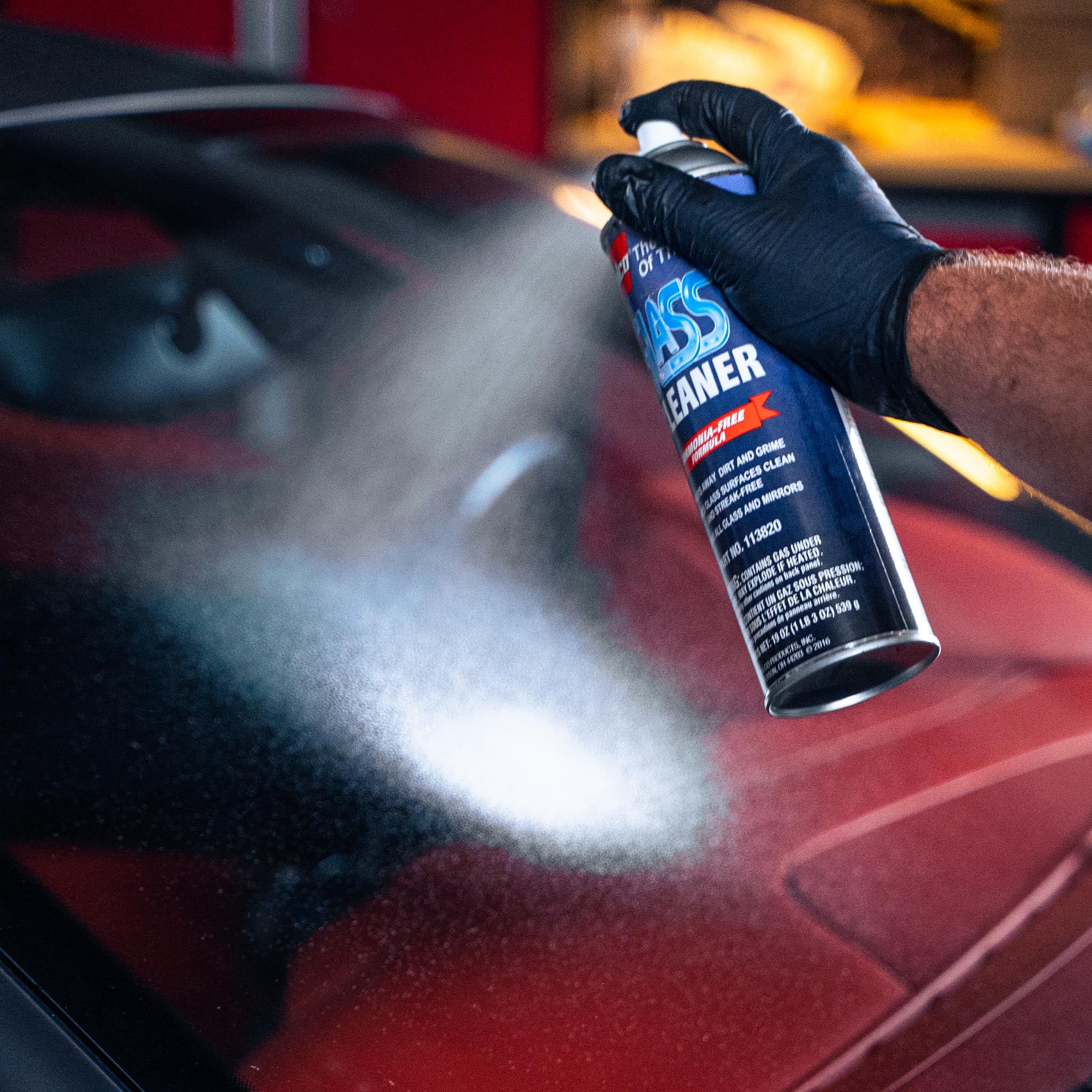Ammonia Free Glass Cleaner Aerosol