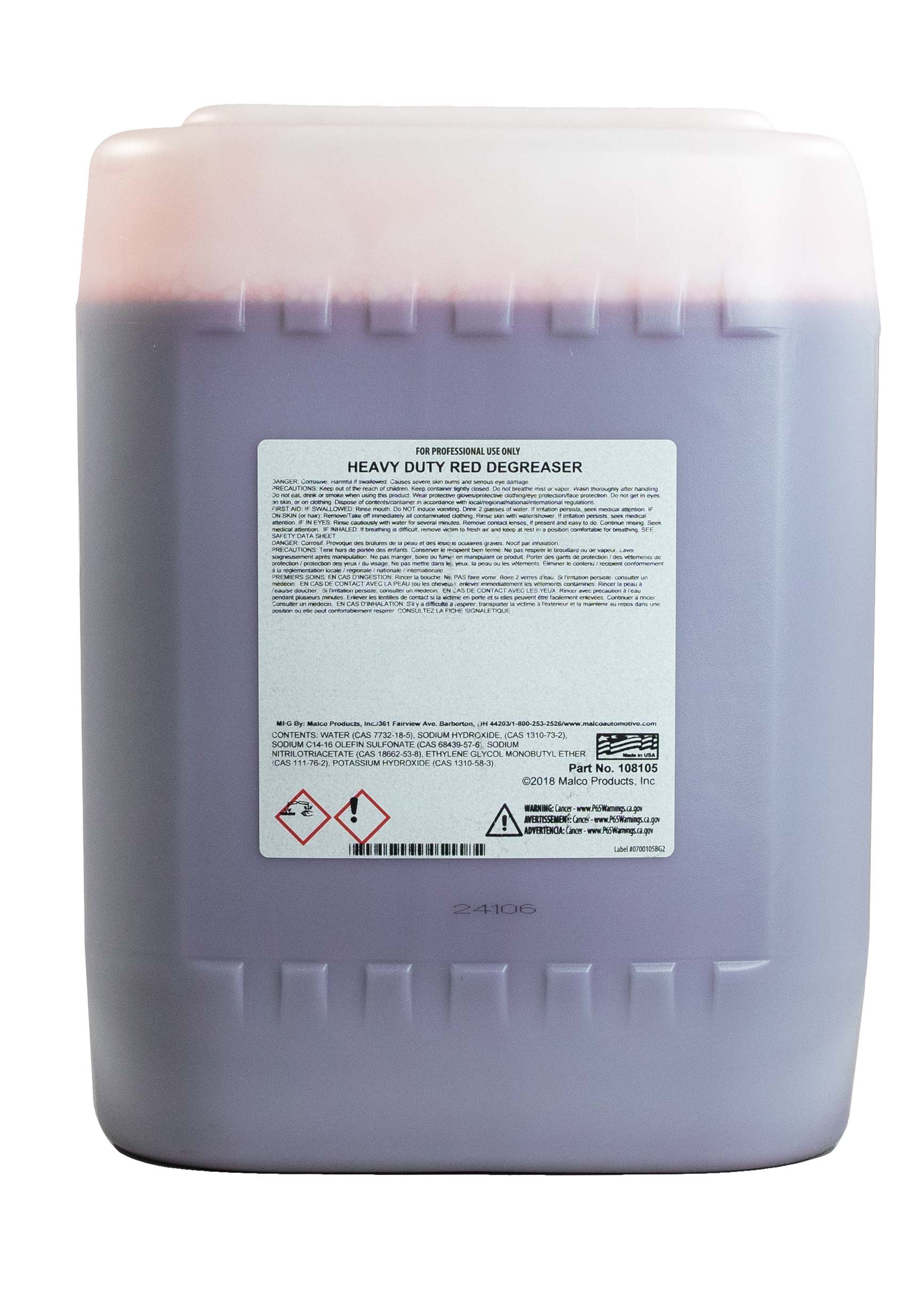 Heavy Duty Red Degreaser