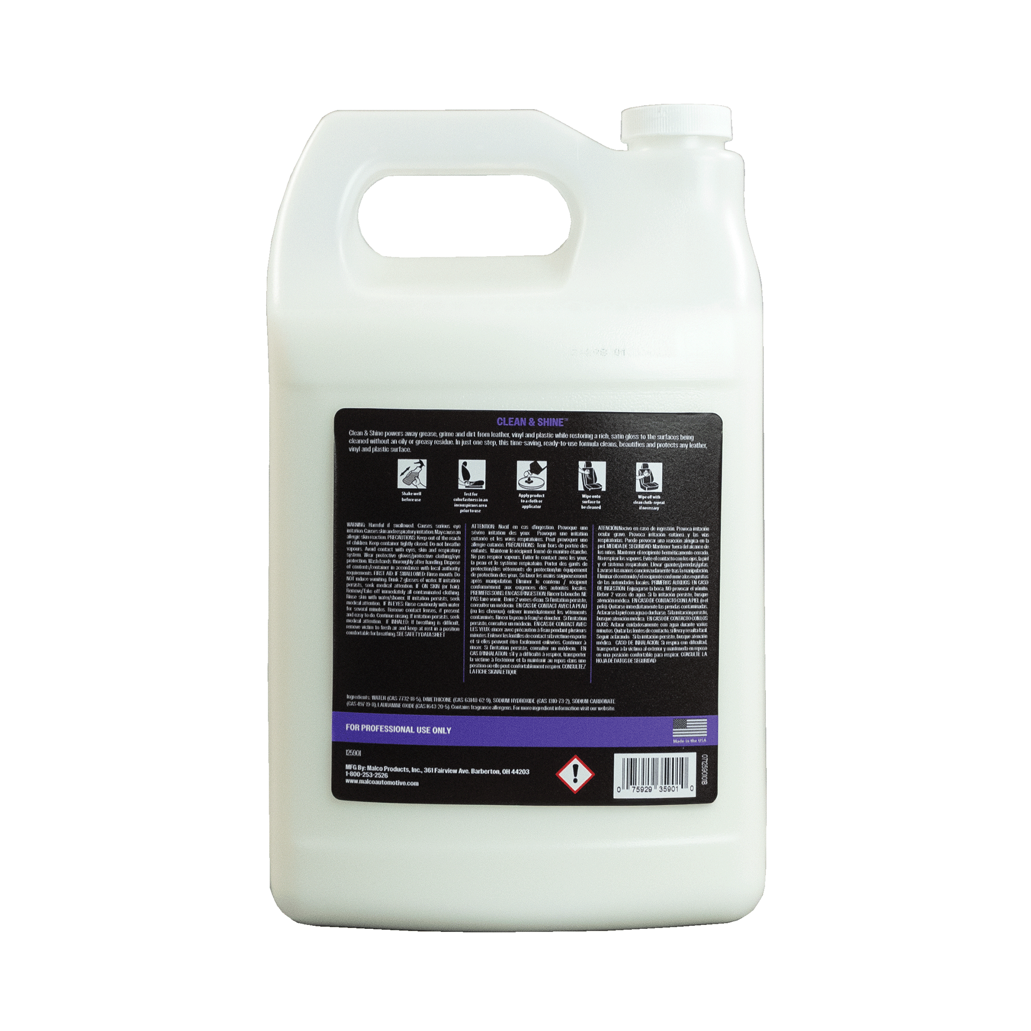 Clean & Shine™ Interior Cleaner And Protectant