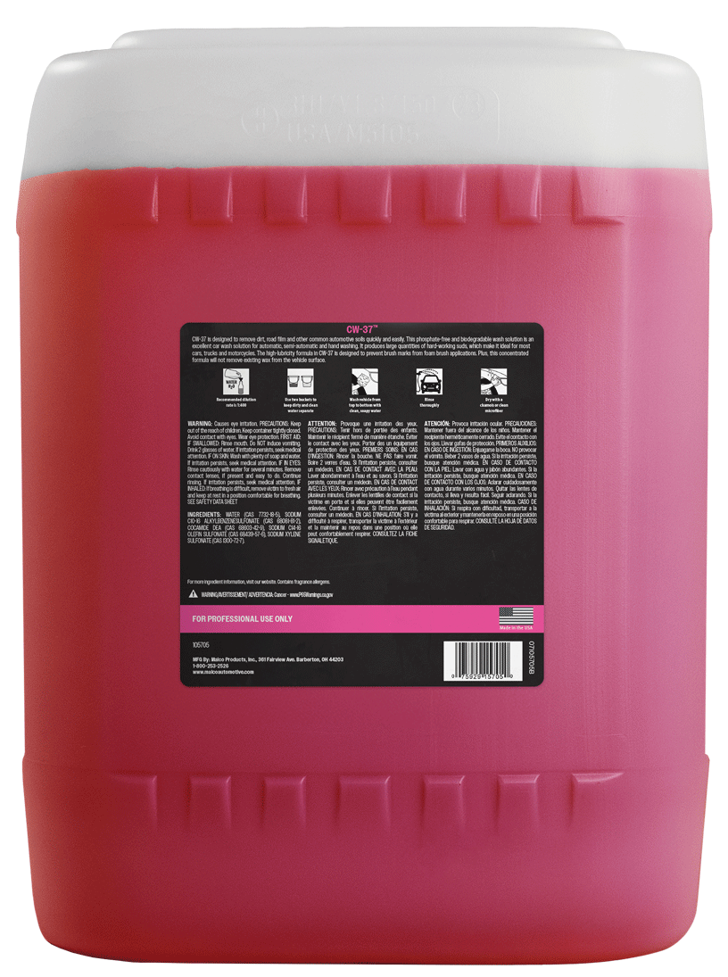 Cw-37™ Premium Car & Truck Wash Concentrate