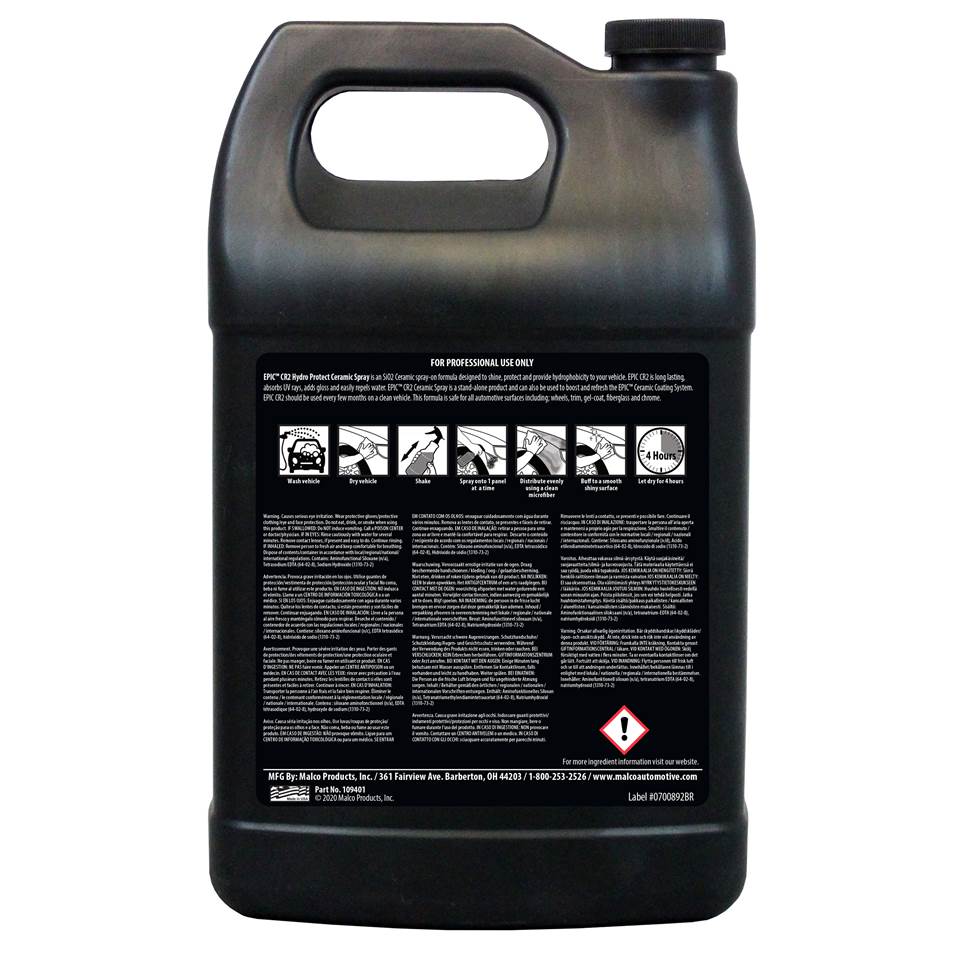 Epic® Cr2 Hydro Protect Ceramic Spray