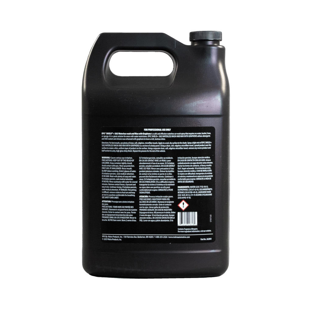 Epic® Shield™+ Sio2 Waterless Wash & Wax With Graphene