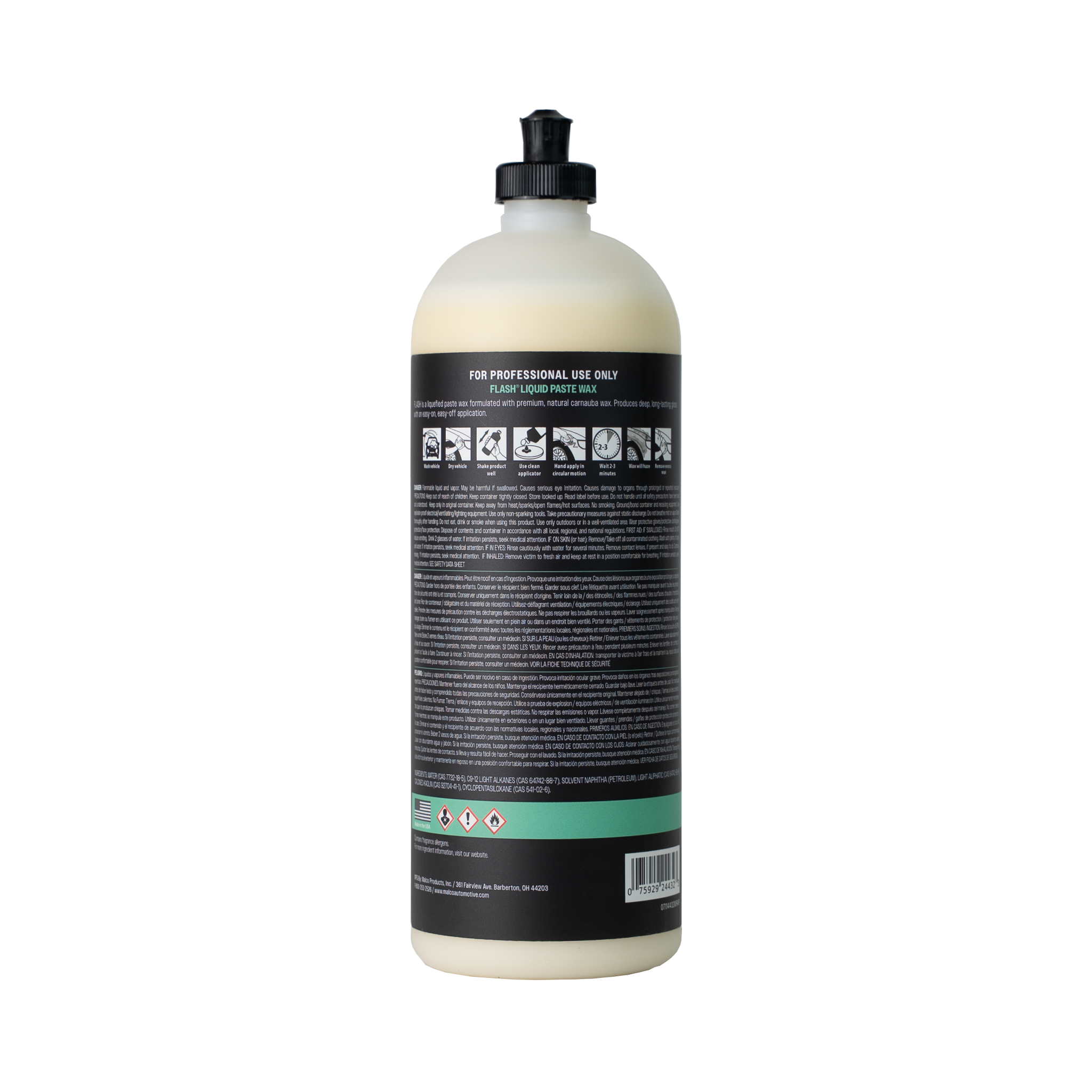 Flash® Liquid Paste Wax
