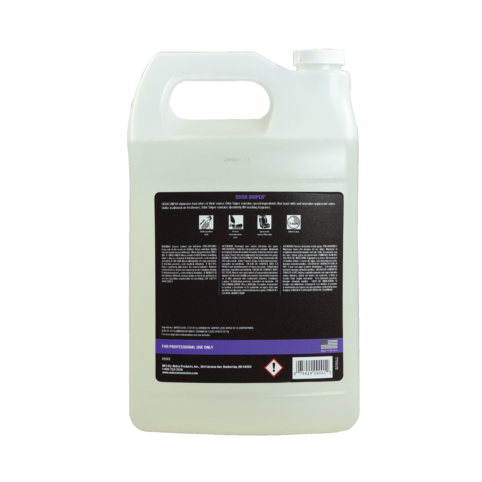 Odor Sniper™ Fragrance-Free Odor Eliminator
