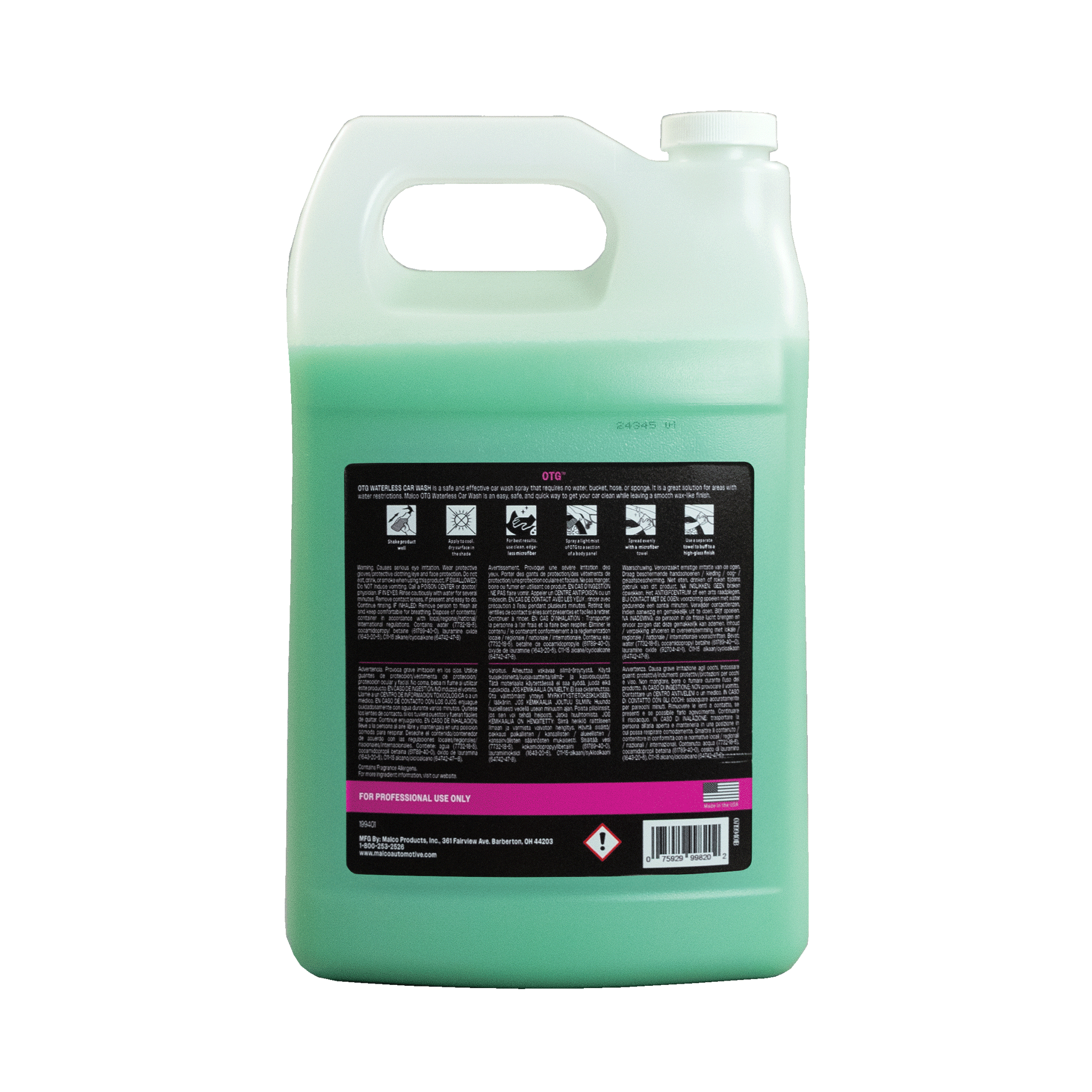 Otg™ Waterless Car Wash