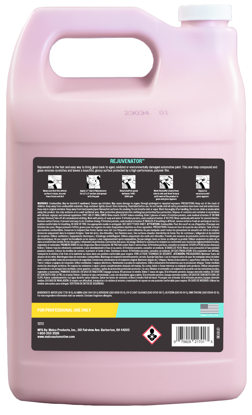 Rejuvenator™ One-step Auto Paint Restoration