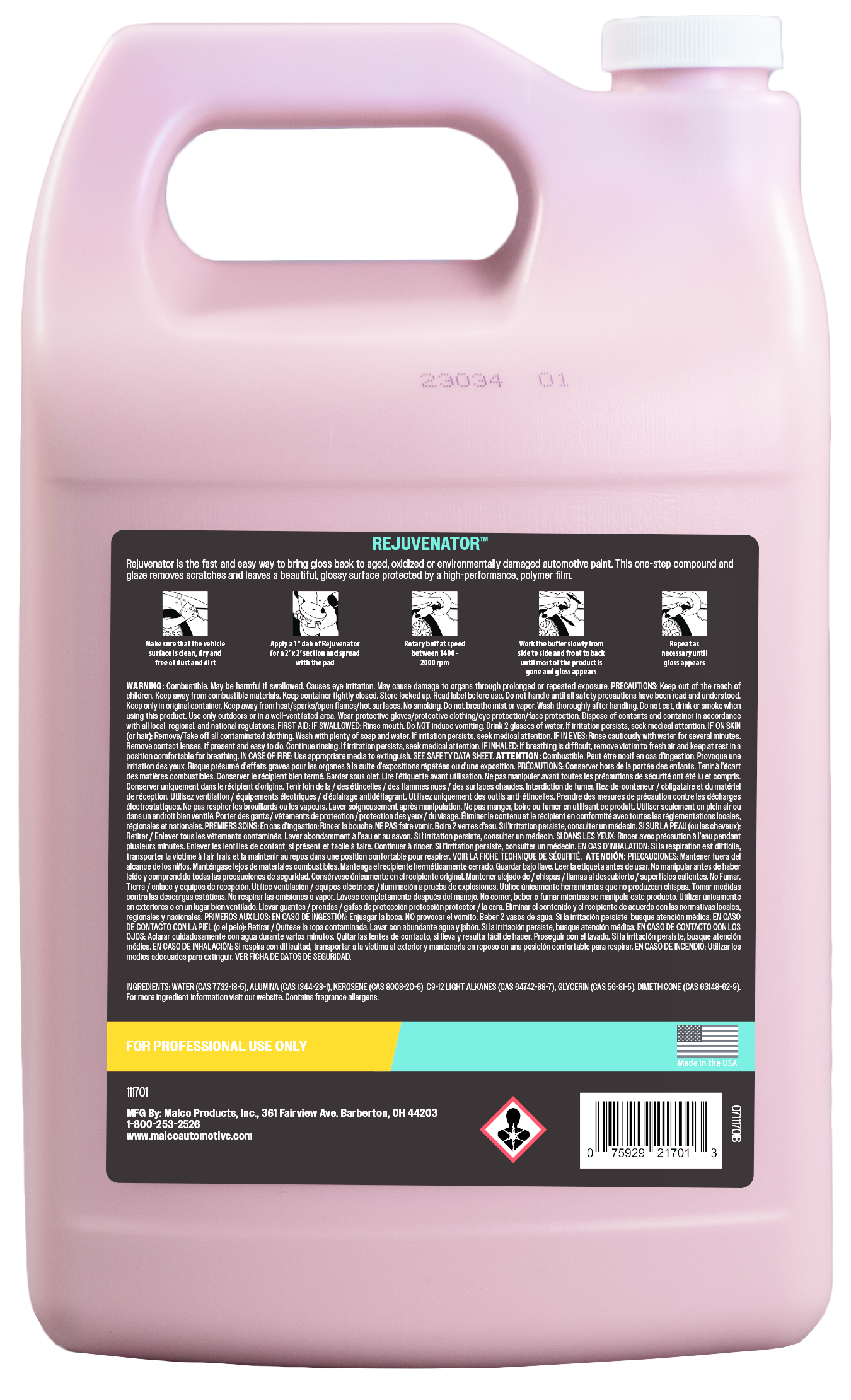 Rejuvenator™ One-step Auto Paint Restoration