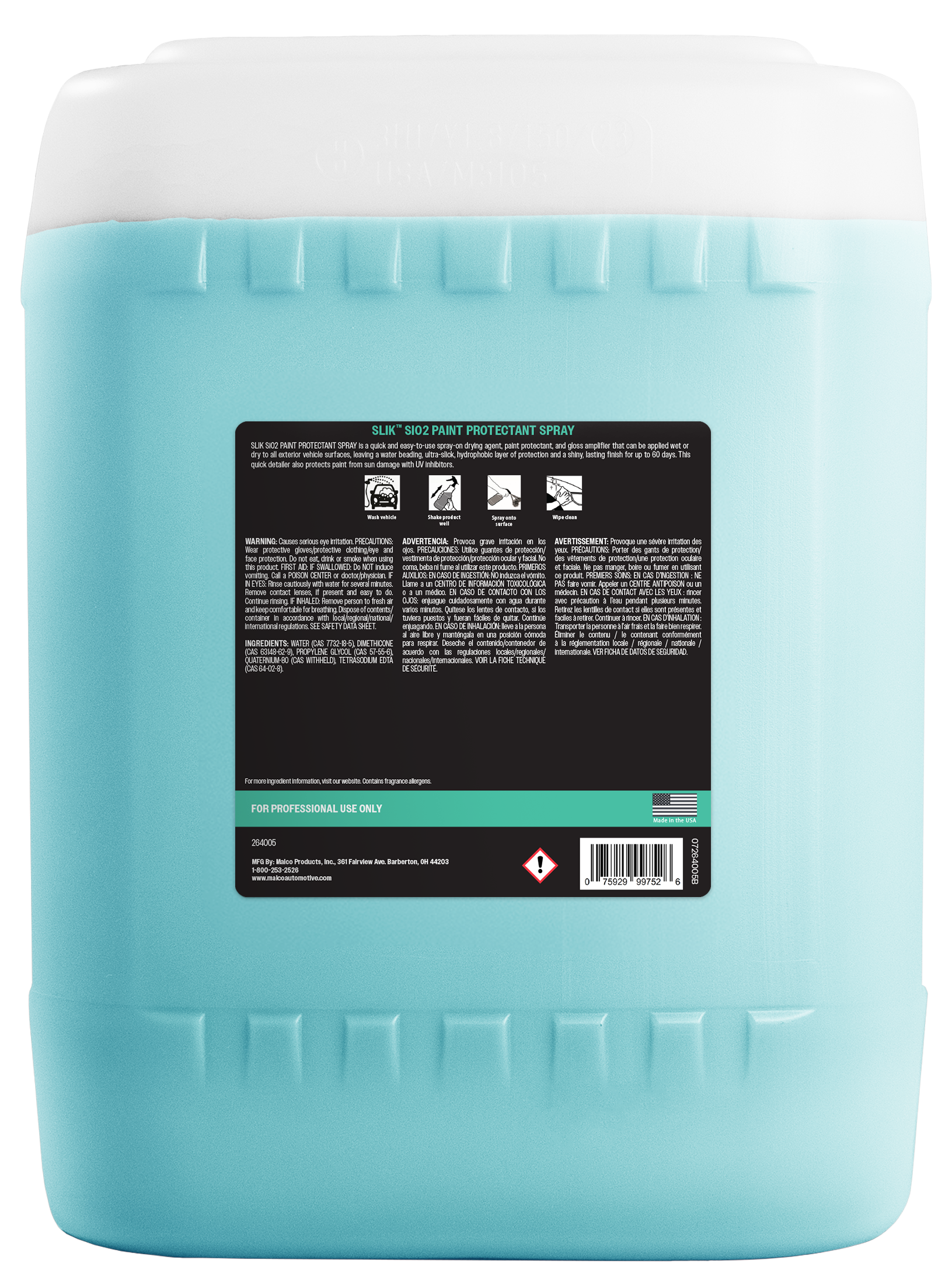 Slik Sio2 Paint Protectant Spray