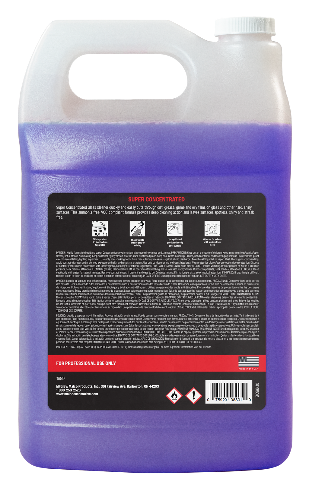 Super Concentrated Glass Cleaner