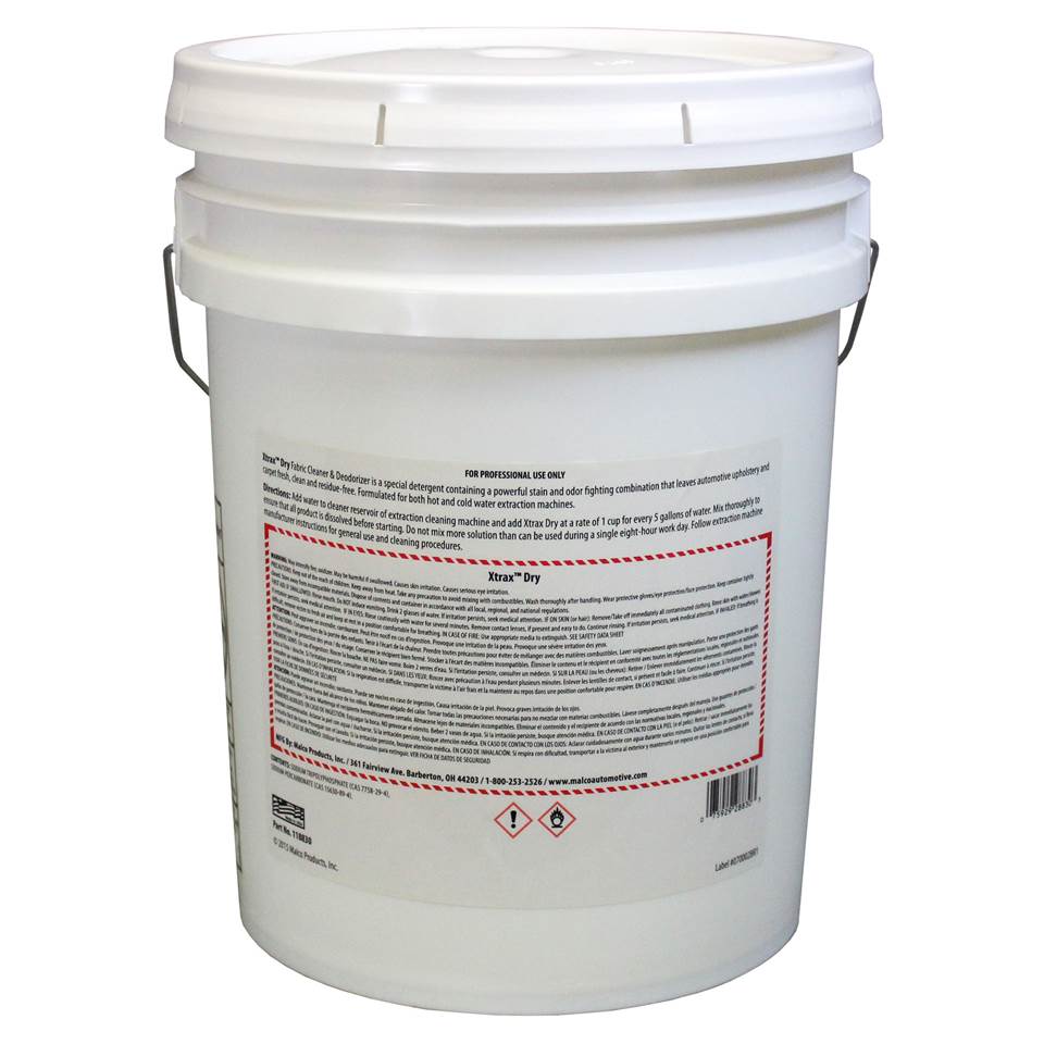 Xtrax™ Dry Fabric Cleaner & Deodorizer