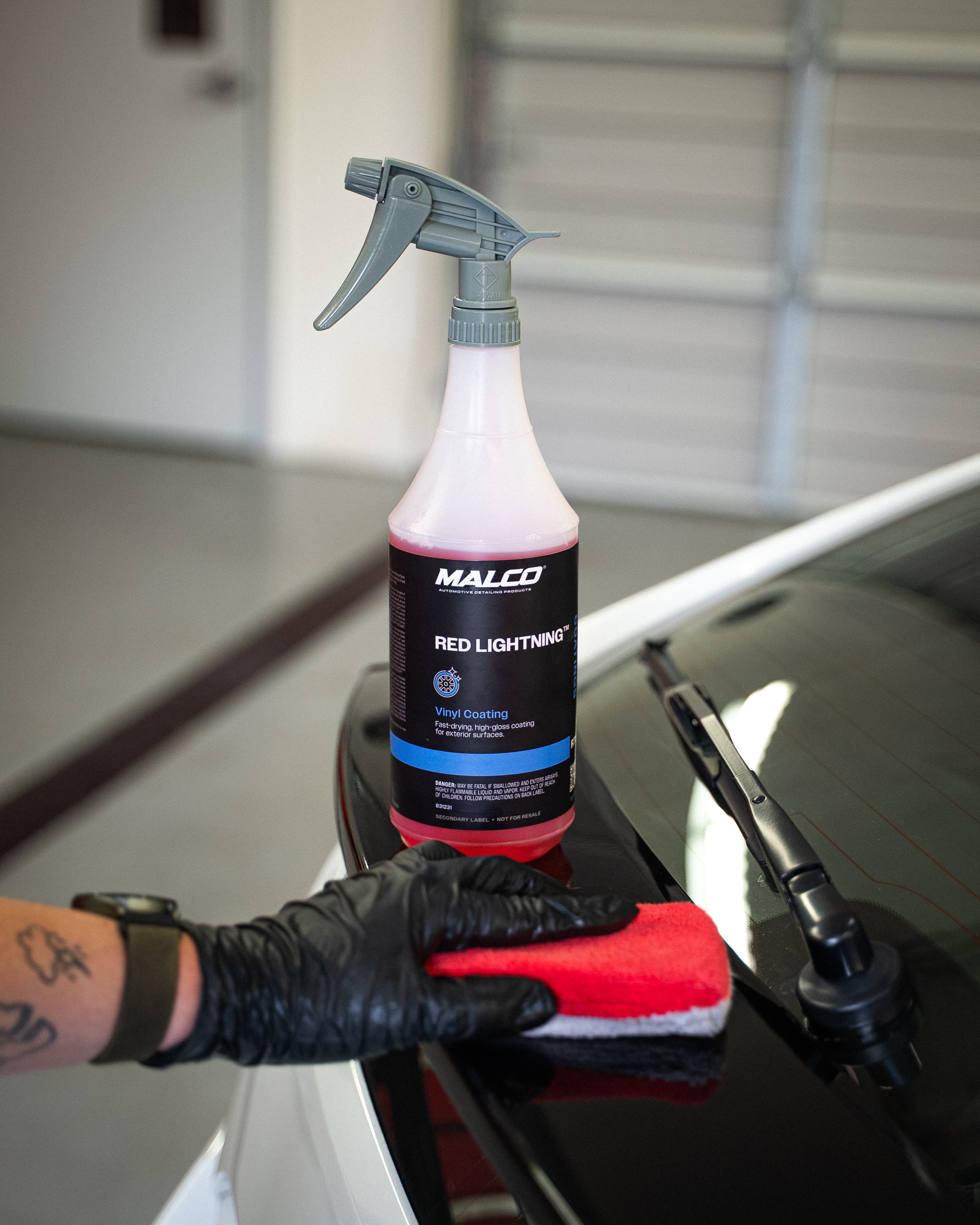 Red Lightning ™ Vinyl Coating