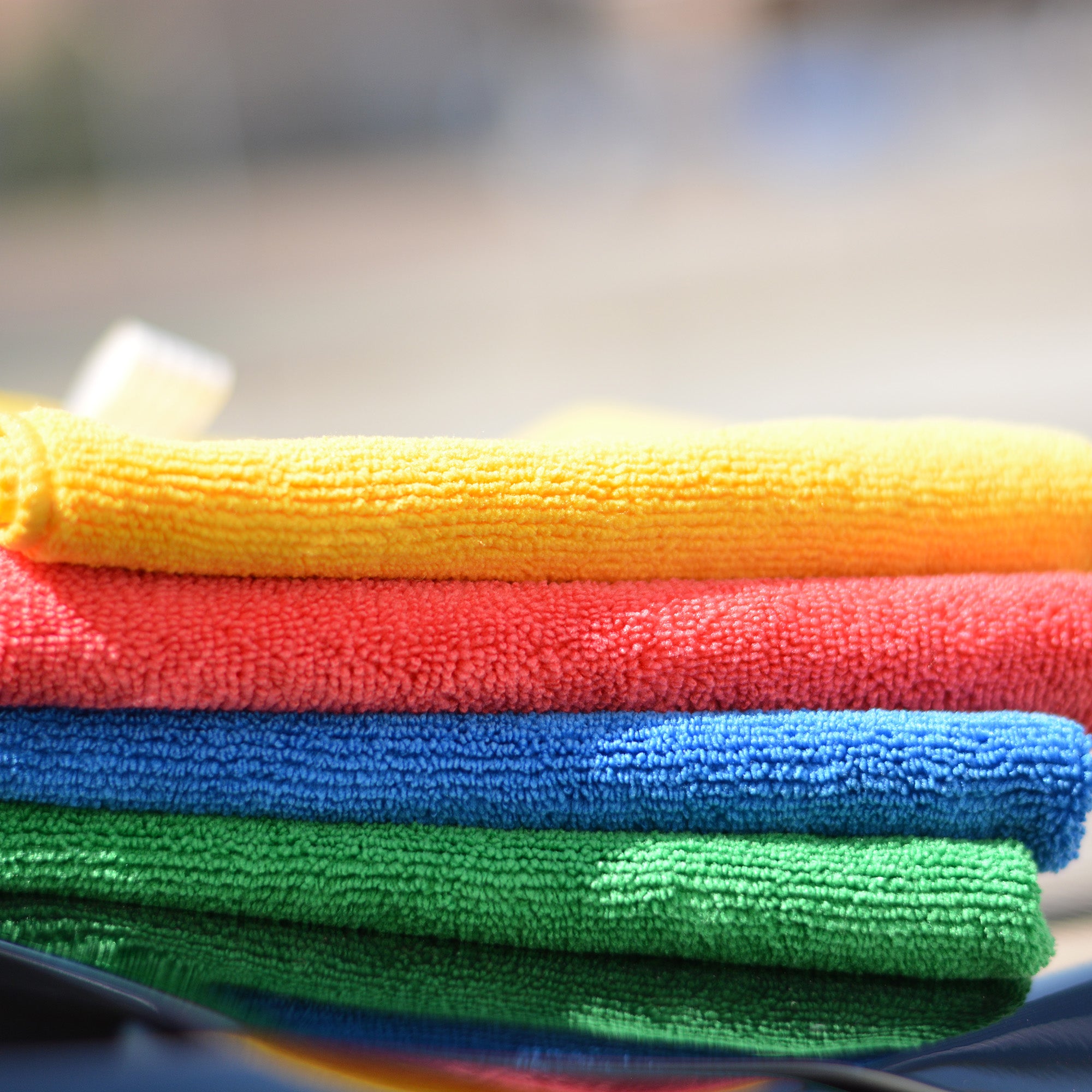 Microfiber Basic Towel, 380 GSM, 16"x16"