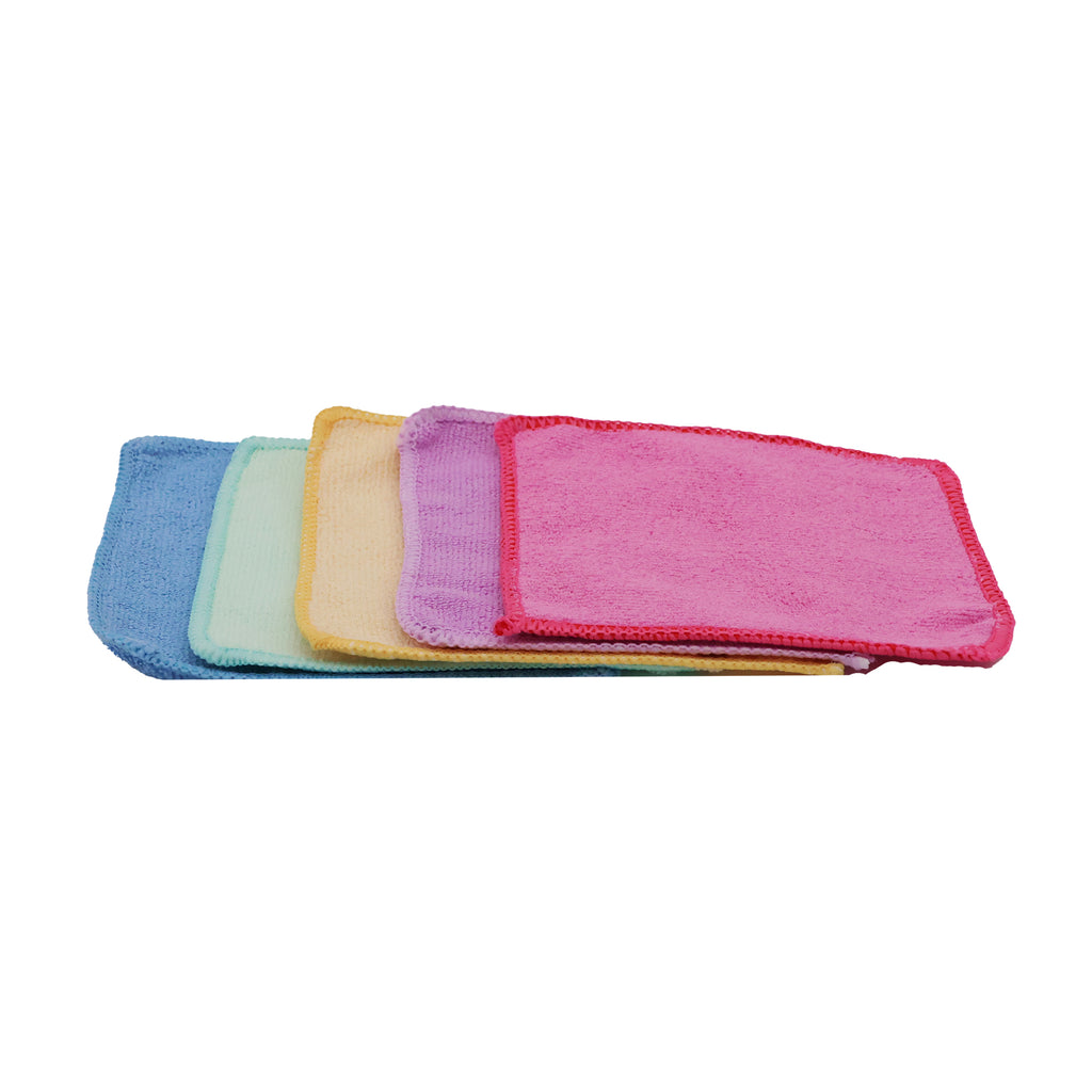 Mini Microfiber Basic Towels, Pack of 12
