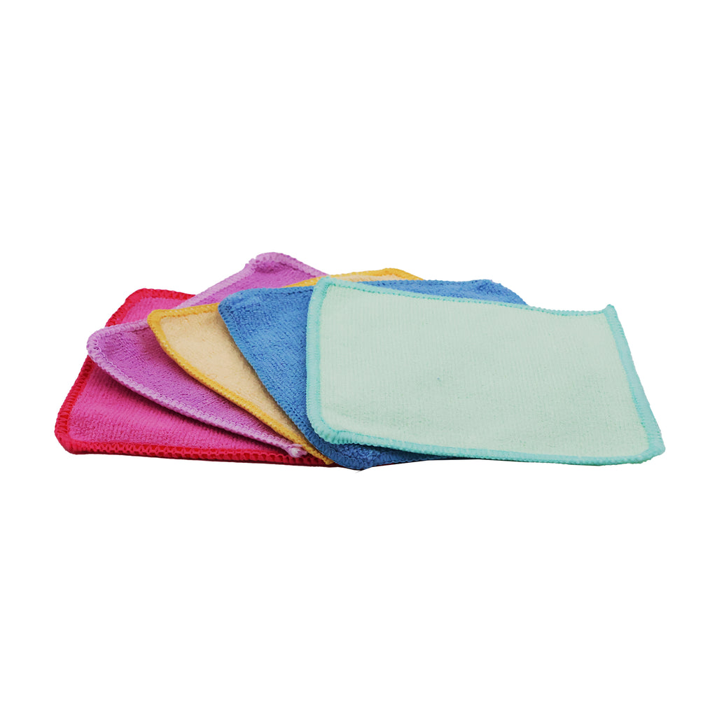 Mini Microfiber Basic Towels, Pack of 12