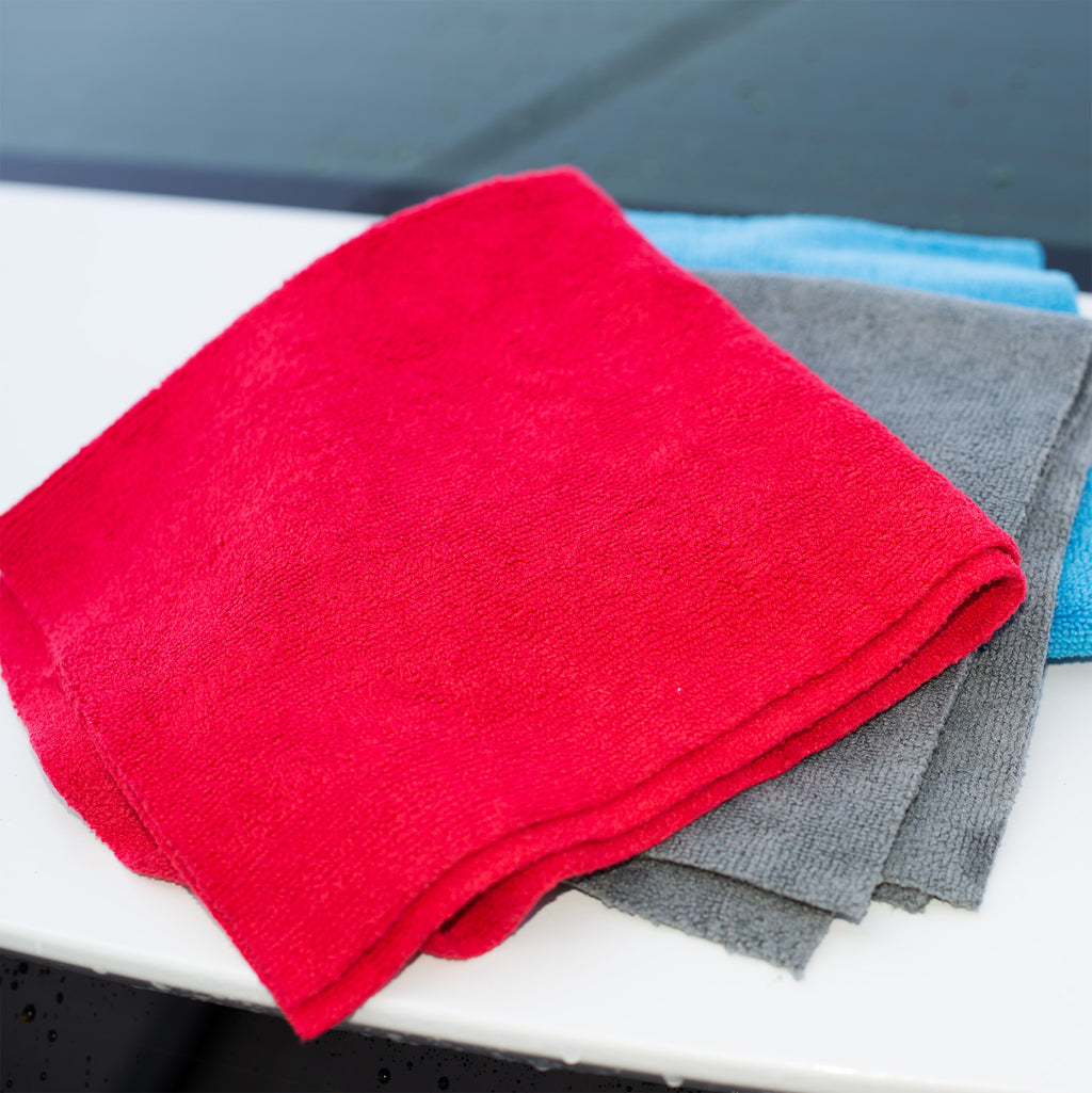 Detailing Edgeless Basic Towel, 380 GSM, 16"x16"