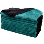 Dual-Faced Deluxe Buffing Towel, 820 GSM, 16"x16"